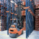 Drive-in pallet racks create more storage space in the warehouse